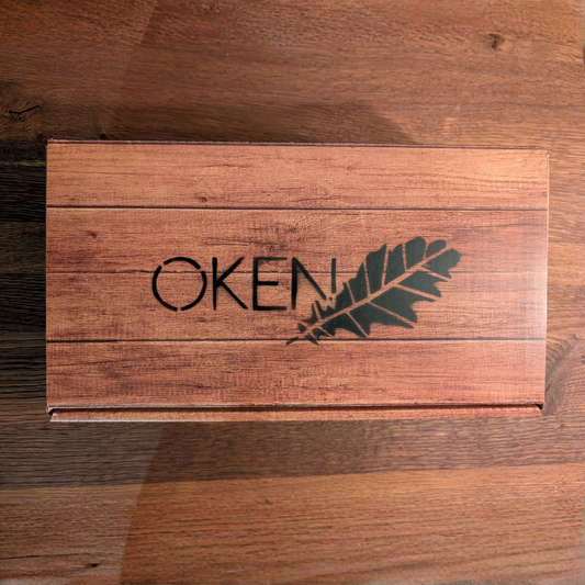 Karton Holzoptik